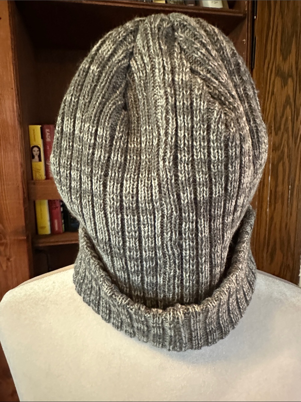 NFL Gray Denver Broncos Ribbed Cuffed Beanie - Picture 4 of 4